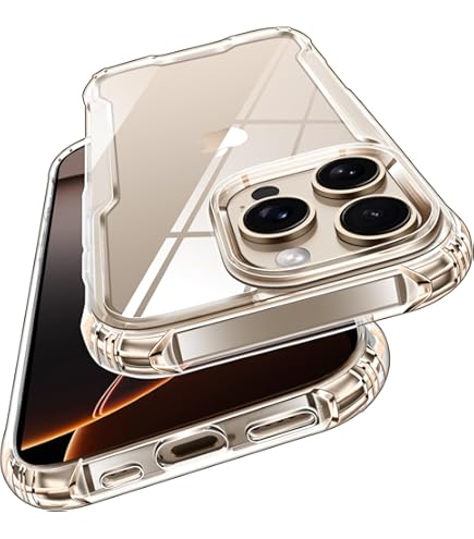 Whioltl Coque Pour IPhone 16 Pro, Anti-Jaunissement étui De