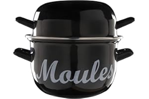 Cosy & Trendy 9866186 Casserole à moules, Noir, 1.2kg-2.8L, Autre, 18 cm