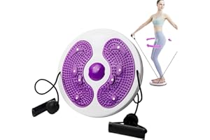 ZHSDUEWN Waist Whisper, Waist Twisting Disc, Waist Sculptor Machine Twister, Waist Sculptor Twist, Twist Waist Disc Board with Handles Weight Loss Exercise Equipment for Home Use