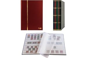 PROPHILA COLLECTION Clasificador de 16 Paginas, color rojo