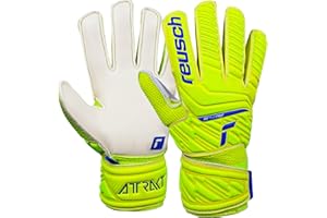 Reusch Gants de Gardien de But, Unisexes, avec Couture Extérieure, Coupe Solide, Convient À Toutes Les Surfaces de Terrain de Jeu Football pour Enfants Garçon