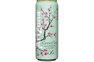 Arizona Green Tea, 23-Ounces (Pack Of 24)