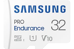 Samsung Memorie MB-MJ32KA PRO Endurance Scheda MicroSD per telecamere di videosoverglianza e dashcam da 32 GB, UHS-I U1, fino a 100 MB/s, Adattatore SD Incluso