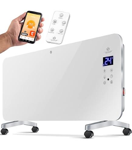 Atlantic Elektrischer Handtuchheizkörper 2012 Digital – 750 W, Weiß, Mit Digitalem Thermostat Und Zusatztragstange