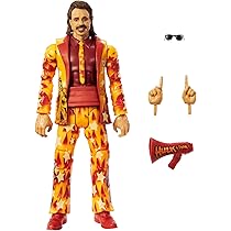 Mattel WWE Statuetta Articolata Iron Sheik – Collezione Elite Legend, Con Accessori E Tecnologia TrueFX (15 Cm)