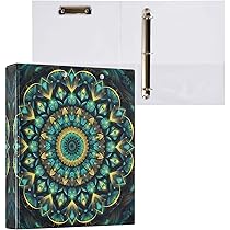 Ringordner Mit Eulen-Motiv - 3,8cm Ringe Für 200 Blatt, Buntes Design