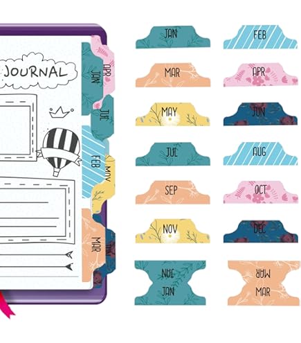 Lot De 4 étiquettes Autocollantes Pour Calendrier Annuel 2019 Mensuel Pour Agenda, Planificateur, Cahiers, Papeterie, 4 Couleurs, De 2018 Novembre à 2020