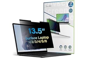 SenseAGE Filtro della Privacy Magnetico Premium per Surface Laptop 13,5 Pollici (5/4/3/2/1), Filtro Schermo Anti-Spia, Luce Blu, Protezione Schermo Rimovibile per Microsoft Surface 13,5"