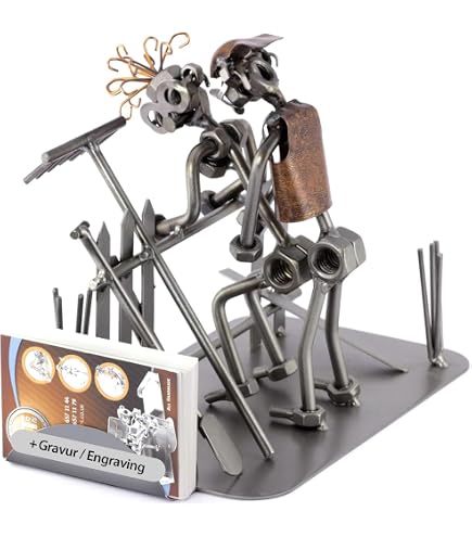 Steelman24 I Omini Di Viti Fisarmonica Con Piastra Di Incisione Personale I Idee 173516