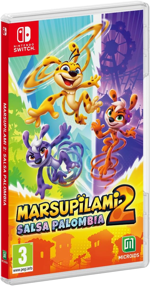 Qualité de Fabrication & Durabilité : MARSUPILAMI 2 - SALSA PALOMBIA Switch