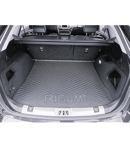 Kofferraumwanne Set Für Ford Edge 5-Sitzer 2015-2023 - Rutschfeste Gummimatten