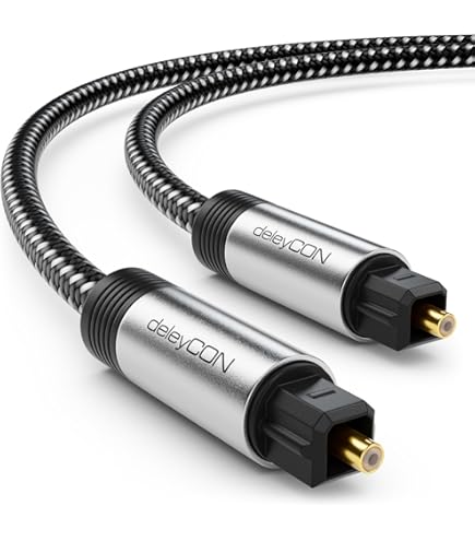 Cavo Audio Ottico Digitale In Fibra Ottica 2X SPDIF DVD TosLink Lunghezza Del Cavo 2 M~p180095480 - Foto 3