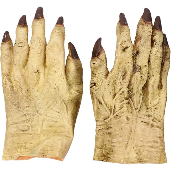 Halloween Fingerverlängerungen - Artikulierte Skelett-Krallen Für Grusel-Cosplay