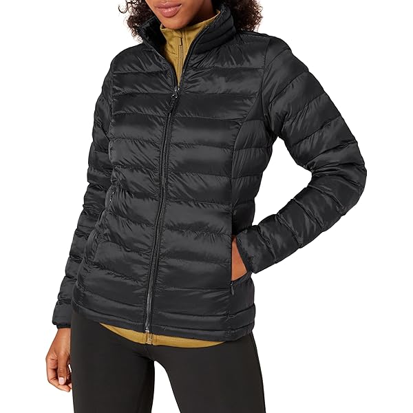 Doudoune Légère Femme Avec Capuche - Matelassée, Pliable, Imperméable - Pour Mi-saison Et Hiver - Tailles S à XXL
