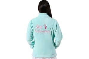 Nurse is Love Chaqueta Polar Mujer para Enfermera - Sudaderas Mujer sin Capucha, Forro Polar de Invierno Doble Bolsillo y Cremallera Facil de Lavar Enfermera Original