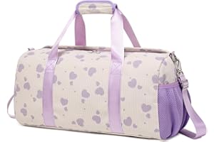 JUMPOPACK Bolsa Deporte Niña Bolsa Viaje Infantil Bolsa Danza Bolsa Gimnasio Niña Bolsas Deportivas con Compartimento