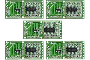 HiLetgo 5pcs RCWL-0516 RCWL 0516 Microwave Radar Sensor Human Sensor Body Sensor Module Induction Switch Module Output 3.3V