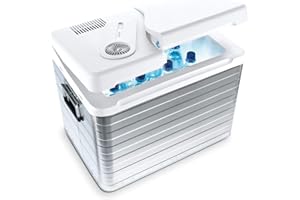 MOBICOOL MQ40A AC/DC 39 Litre Thermoelectric Coolbox, Aluminium - 12/230 V