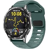 Teknoft 22mm ile Uyumlu Saatler i&ccedil;in Rugged Model 46mm Silikon Kordon HUAWEI Watch (GT6 Pro/GT6/GT5 Pro/GT5/GT4/Watch 4 Pro/G