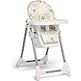 Mamas & Papas Snax, Adjustable Highchair, Reclines, Foldable, Removable Tray, Fruit Garden