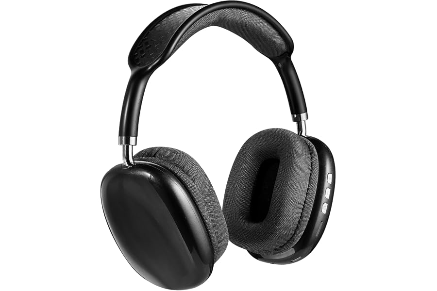 Amplify Stellar Series Bluetooth Headphones, Black