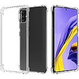 Migeec Funda para Samsung Galaxy A51 Suave TPU Gel Carcasa Anti-Choques Anti-Arañazos Protección a Bordes y Cámara Premiun Ca