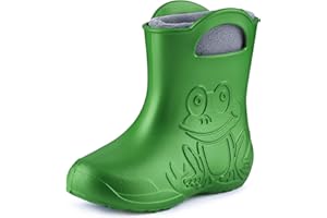 Ladeheid Eva Kinder Gummistiefel Regenschuhe gefüttert LA-CA-03