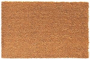 ‎HPFLOOR HPFloor Kokosmatte 80x50x2,4 cm I Fußmatte aus robusten Kokos-Fasern I Fußabstreifer für Haustür & Eingangsbereich I 2,4cm hohe Schmutzfangmatte I Türmatte pflegeleicht I Fussmatte in Nature