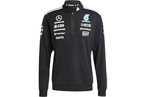 adidas Mercedes - Amg Petronas Formula One Team Team 1/4 Zip Men 2 Maglia di Tuta Uomo