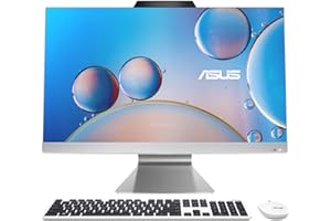 ASUS AIO F3702WFAK#B07ML1XD2K, écran 27", 75Hz, processeur AMD Ryzen™ 5 7520U, RAM 16 Go, 512 Go SSD PCIE, Windows 11 Home Blanc