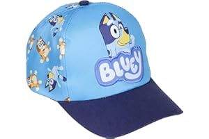 CERDÁ LIFE'S LITTLE MOMENTS Gorra Bluey Apta 2 a 8 Años para Niños Velcro Trasero Ajustable Producto Original Diseñado en España