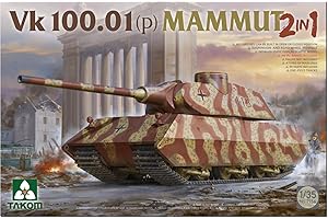 TAKOM TAK2156 2156 VK100.01 (P) MAMMUT 2 in 1 Maßstab 1:35 - Modellbau
