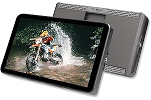 Portkeys LH7H Monitor Cámara de 7" con Pantalla táctil de 1000 nits y Amplia, LUT 3D, Color Falso, Nuevas Funciones de Peaking 4K HDMI para Monitor de cámara DSLR