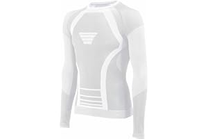 Risalti Maglia Termica Uomo e Donna Extreme Unisex - Intimo Termico Manica Lunga Traspirante, Abbigliamento Termico Tecnico Invernale Senza Cuciture - Made in Italy