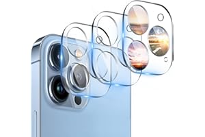 SIMPLY SPEAKERS 2 Stück für Panzerglas für iPhone 13 Pro/13 Pro Max Kameraschutz, 9H Härte Gehärtetes Glas für iPhone 13 Pro Kamera Schutzfolie, Kamera-Objektivschutz für iPhone 13 Pro Max Kamera Displayschutz