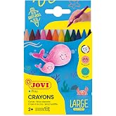 Jovi - Pack of 12 pencils (912), assorted colour/model | Non-staining, assorted colours, suitable for small hands, non-toxic,