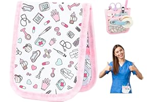 IPS MEDICAL TRAINING Taschen-Organizer für Krankenschwestern und medizinisches Personal, mehrere Taschen für Zubehör und Zubehör, praktischer Taschenschutz für den täglichen Gebrauch (rosa)