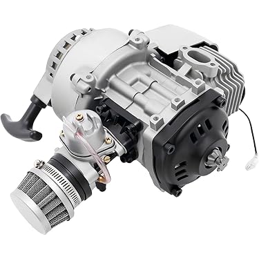 49CC Zweitaktmotor Einzylinder Komplettmotoren Motor Kit Für Pocket