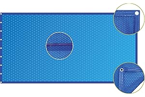 CHEMOFORM Luftpolsterabdeckungen für Achtformbecken - 3,60 x 6,25 m