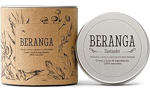 CREMA BERANGA Crema de Beranga, Regeneradora, Hidratante y Cicatrizante - 50ml | Crema natural centenaria | aceite de oliva, cera de abeja y sin aditivos