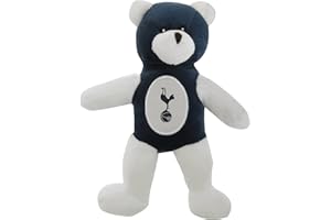 Tottenham Hotspur FC Official Contrast Plush Football Club Teddy Bear (20cm) (White/Navy)