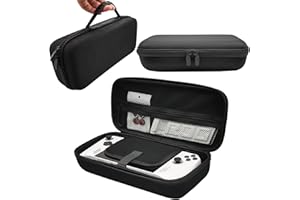 MERSYN Carrying Case for ROG Ally, Hard Handheld Case Compatible with ROG Ally & Accessories,EVA Travel Protective Handbag for ROG Ally, Shock-Proof, Anti-Slip, Waterproof
