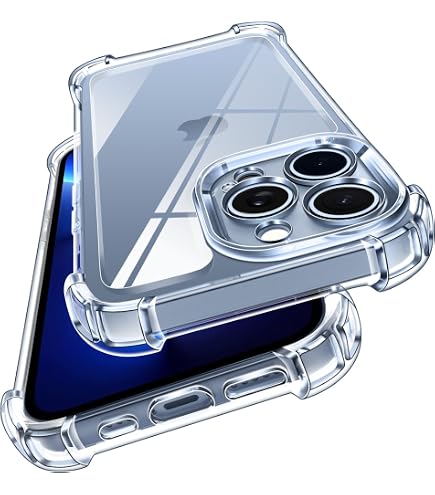 Whioltl Cover Per IPhone 13, Trasparente 4 In 1 Custodia Per