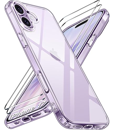 Afikyutu Arrière Verre Trempé Pour IPhone 16 Pro, 2 Pièces Arrière