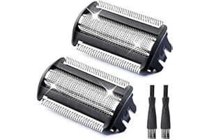 QHYSS Ersatzkopf Scherfolienkopf BG5020 Kompatibel mit Philips BG2000 Bodygroom Rasierer Rasierfilm Ersatzkopf BRL140 BRL130, BG2000 Series 3000 Ersatzklinge 2 Pack