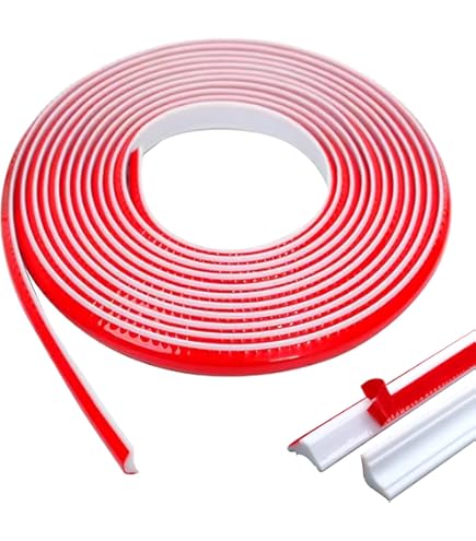 Bordi Piastrelle Decorativi Modanature Decorative Autoadesive PVC - 3 Metri Bianche Per Soffitti E Pareti Modanature Flessibili Pareti