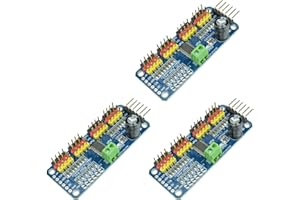 diymore-IOT PCA9685 PWM Servo Motor Driver 16 Channel 12-Bit PWM IIC Module for AR-duino Robot Pack of 3
