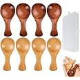 WingFly Cucchiaini Bastoncini Miele Legno Piccoli Mini Spargimiele 8 cm Cucchiai Legno per Miele per Vasetti Miele per Bomboniere Ringraziamento Matrimonio Battesimo (100 Pezzi