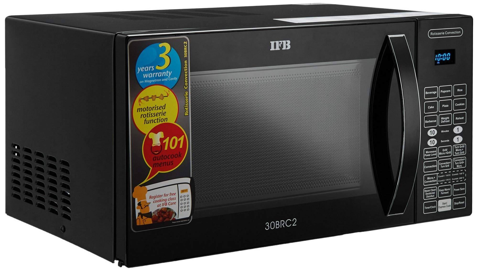 IFB 30 L Convection Microwave Oven (30BRC2, Black) Standard - Image 4