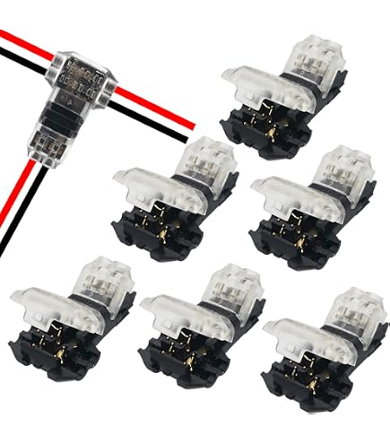 Connecteur électrique étanche Auto Lot De 10 Connecteurs électriques étanches 2 Broches - Pour Câbles Auto 22-18 AWG Connecteurs 2 Broches étanches
